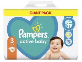 Pampers Active Baby Dry 3 pelenka, 6-10kg, 90db (10DP010371)