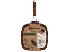 Bergner BG-35445-GR Grill serpenyő 24 cm