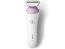 Philips SatinShave Advanced BRL136/00 Női Elektromos Borotva Fehér-lila