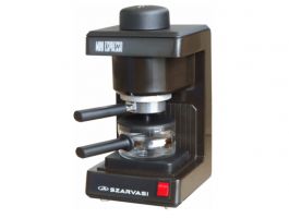 Szarvasi SZV-612 mini espresso kávéfőző, barna