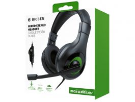 Nacon Xbox Series X/S Stereo Gaming Headset V1 (3665962006353) Fekete
