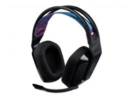 LOGITECH G535 Lightspeed Vezeték Nélküli Gaming Mikrofonos fejhallgató , Fekete-mintás (981-000972)