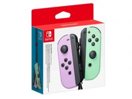 Nintendo Switch Joy-Con Kontrollercsomag (NSP087) Pastel lila / zöld
