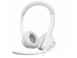 LOGITECH  H390 USB Fejhallgató 2.0 - Mikrofonos, Piszkosfehér (981-001286)