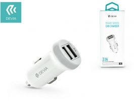 DEVIA SMART DUAL USB CAR CHARGER 3.1A (ST330810)