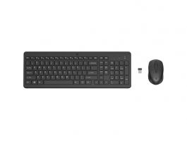 HP 330 Vezeték nélküli Billentyűzet + Egér, fekete (2V9E6AA)