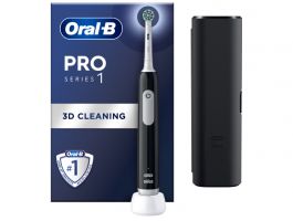 Oral-B PRO1 X-Clean elektromos fogkefe (10PO010404) Fekete + útitok
