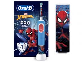 Oral-B D103 Vitality PRO Kids 3+ elektromos gyerek fogkefe (10PO010413) Spiderman + útitok