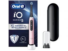 Oral-B iO Series 5 elektromos fogkefe (10PO010425) pink