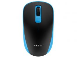 Havit MS626GT Vezeték nélküli lézeres egér, Fekete/Kék