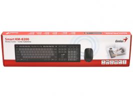 Genius Smart KM-8200 Vezeték Nélküli Billentyűzet + egér szett (KM-8200DC)