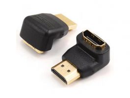 SBOX HDMI-F/M-90/R, ADAPTER HDMI Male -> HDMI Male 90° átalakító (AD.HDMI-F/M-90/R)