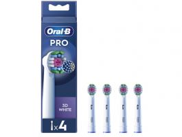 Oral-B EB18-4 Pro 3D White, fogkefe pótfej, 4db
