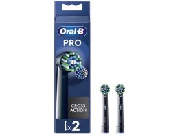 Oral-B EB50BK-2 Pro Cross Action fogkefe pótfej, 2db, fekete