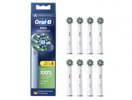 Oral-B EB50-8 Pro Cross Action, fogkefe pótfej, 8db, fehér