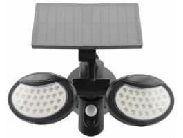 Entac ESL2H-SMD napelemes mozgásérzékelős fali lámpa (duo) (ENTESL2HSMD)