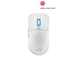 Asus ROG Harpe Ace Aim Lab Edition vezeték nélküli gamer egér (90MP02W0-BMUA10) fehér