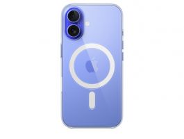 Apple iPhone 16 Accessory (MA6A4ZM/A) Clear Case with MagSafe