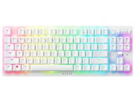 Razer DeathStalker V2 Pro Tenkeyless (Red Switch) gamer billentyűzet (RZ03-04373500-R3M1) Fehér - US angol
