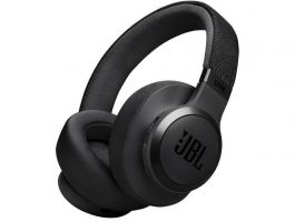 JBL Live 770NC Vezeték nélküli over-ear NC fejhallgató, Fekete (JBLLIVE770NCBLK)