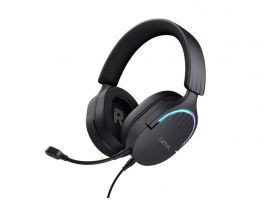 TRUST GXT490 FAYZO 7.1 USB vezetékes fejhallgató mikrofonnal, fekete