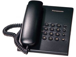 Panasonic KX-TS500HGB vezetékes telefon, fekete