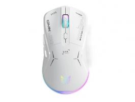 Onikuma CW917 Dual-Mode Vezeték Nélküli Gamer Egér, fehér