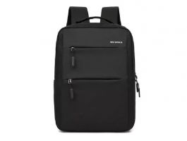 Stride 15,6 On-the-Go USB Portos Laptop Hátizsák, fekete