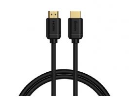 BASEUS TV/HDMI kábel (19pin, HDMI-A - HDMI-A, v2.0, 4K 60Hz, 100cm) FEKETE
