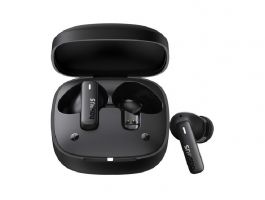 BASEUS BOWIE E19 bluetooth fülhallgató SZTEREO (v5.3, TWS, mikrofon, zajszűrő, IPX5 + töltőtok) FEKETE