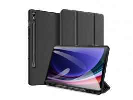 DUX DUCIS DOMO [Samsung Galaxy Tab S9 FE] aktív, oldalra nyíló tok FEKETE