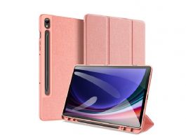 DUX DUCIS DOMO [Samsung Galaxy Tab S9 FE] aktív, oldalra nyíló tok RÓZSASZÍN