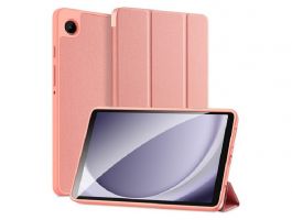DUX DUCIS DOMO [Samsung Galaxy Tab A9] aktív FLIP, oldalra nyíló tok RÓZSASZÍN