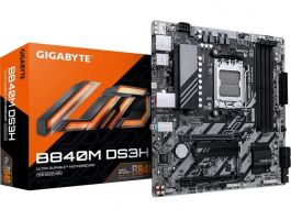 GIGABYTE B840M DS3H AM5 mATX Alaplap