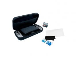 Nacon Nintendo Switch 2 utazótok + fólia - fekete (SWITCHNEWPACK5BLACK)