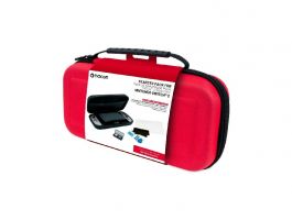 Nacon Nintendo Switch 2 utazótok + fólia - piros (SWITCHNEWPACK5RED)