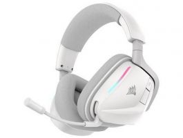 CORSAIR VOID v2 Wireless Gaming Headset, Dolby Atmos Vezeték Nélküli fejhallgató, fehér (CA-9011380-WW)