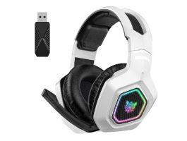 Onikuma B100 Tri-Mode Vezeték Nélküli Gamer Headset, fehér (B100 WHITE)