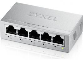 ZYXEL 5x1000Mbps, Fémházas Asztali Switch (GS-105BV5-EU0101F)
