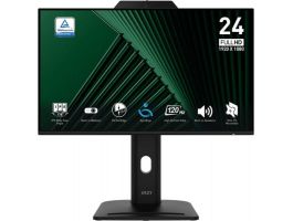 MSI Business PRO MP242PMG 23,8 FHD IPS 120Hz monitor, Webkamerával (9S6-3PD89T-001) Black