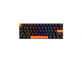 Baracuda DOLPHIN-B/BL-US, mechanikus gamer billentyűzet kék kapcsolóval, angol (BC BGK-03121B/BL-US) fekete