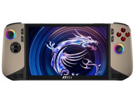 MSI Claw 8 AI+ A2VM-093HU Gaming Handheld (9S7-1T5211-093) Sandstorm