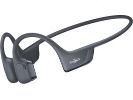Shokz OpenRun Pro2 Bluetooth Headphone, USB-C, Black (S820-ST-BK)
