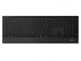 RAPOO E9500M multimode vezeték nélküli billentyűzet (00192504) fekete