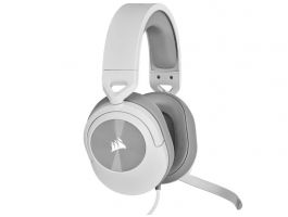 CORSAIR HS55 STEREO Wired Gaming Headset, White (CA-9011261-EU)