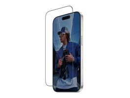 PanzerGlass Screen Protector w. Black Frame iPhone 17 | iPhone 16 Pro | Ultra-Wide Fit w. Fastfit in-a-box (PG48418)