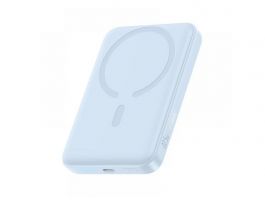 Baseus EnerFill FM11 Magnetic vezeték nélküli gyorstöltő powerbank 10000 mAh, 22.5W, kék + 60W USB Type-C, 30cm kábel