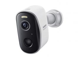 Baseus Security N1 Plus 2K kültéri biztonsági kamera, fehér
