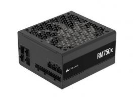 CORSAIR RM750x, 750W, ATX 3.1, PCIe 5.1, 14cm, Cybenetics Gold Tápegység Moduláris (CP-9020285-EU)