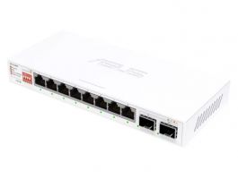 Asus QG-U1080, 8-Port 2.5G and 2-Port 10G SFP+ Desktop Switch